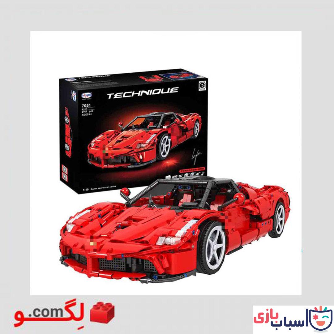 لگو ماشین فراری سری technique آیتم 7051