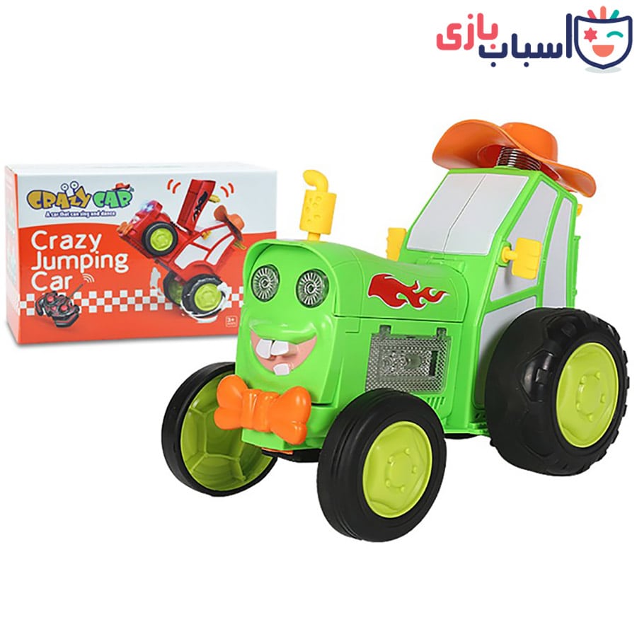 تراکتور دیوانه کنترلی شارژی کد 2101