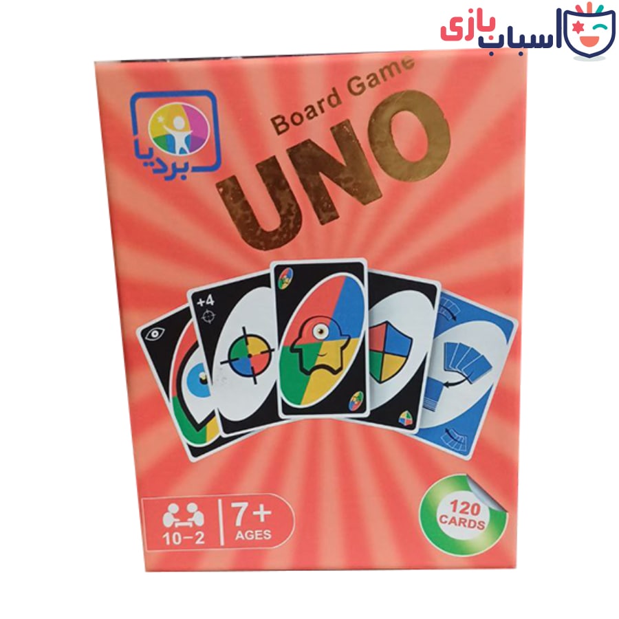 بازی کارتی 120 کارت UNO