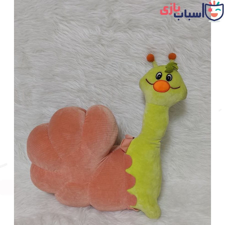 عروسک پولیشی حلزون رنگی اورجینال