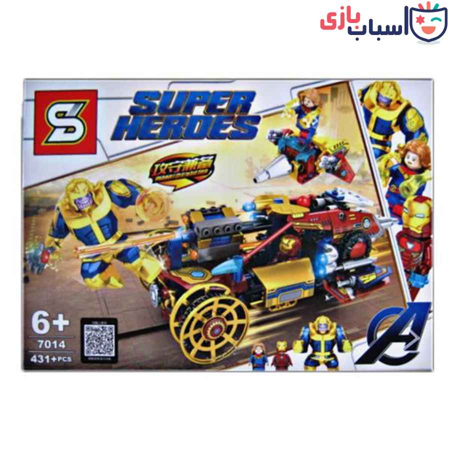 لگو ۴۳۱ قطعه 7014