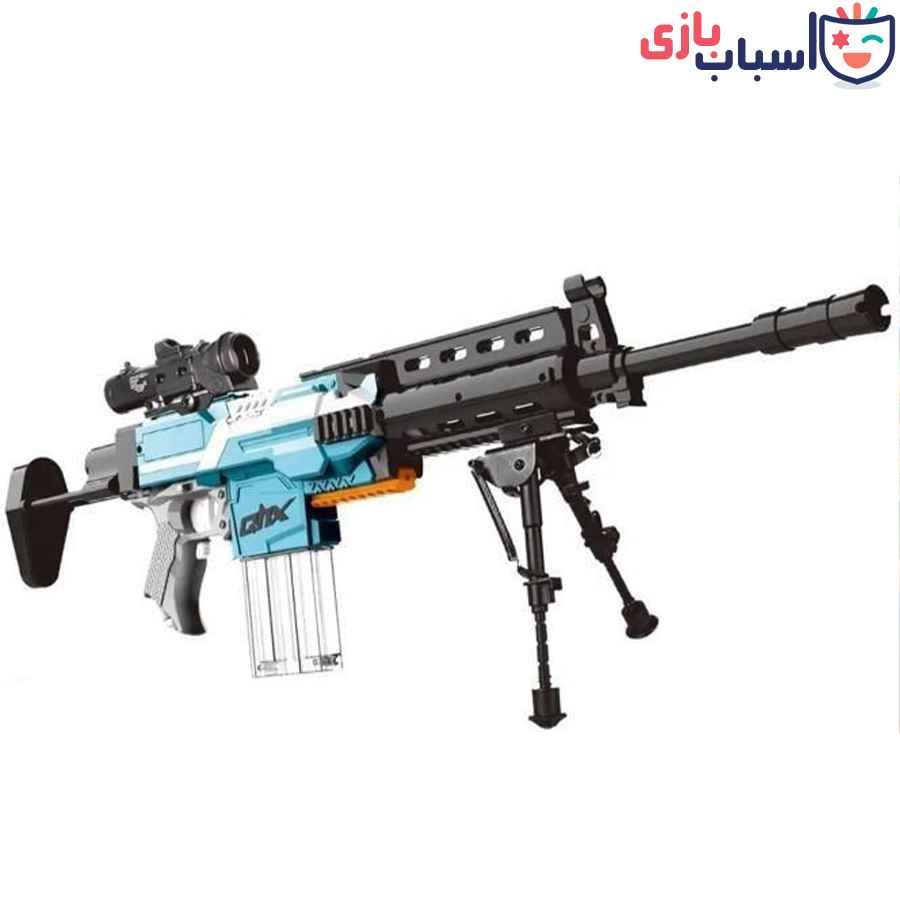 تفنگ شارژی تیر اسفنجی سایز بزرگ QHZ557F