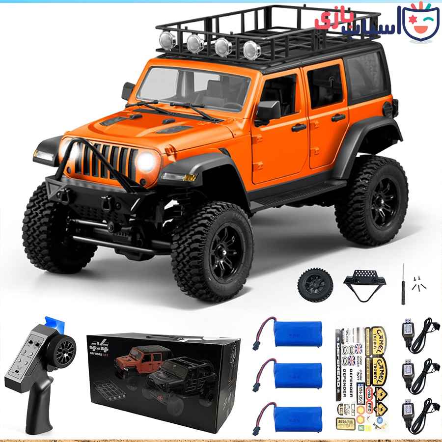 کنترلی جیپ آفرود شارژی 128