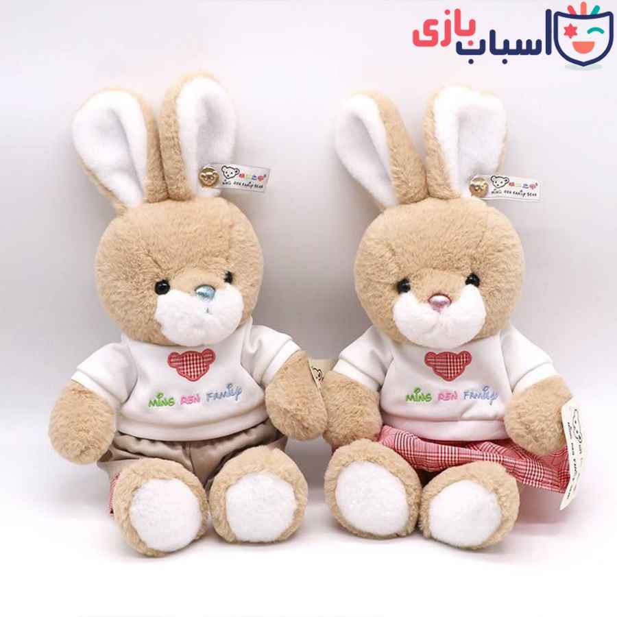 عروسک خرگوش دختر و پسر اورجینال