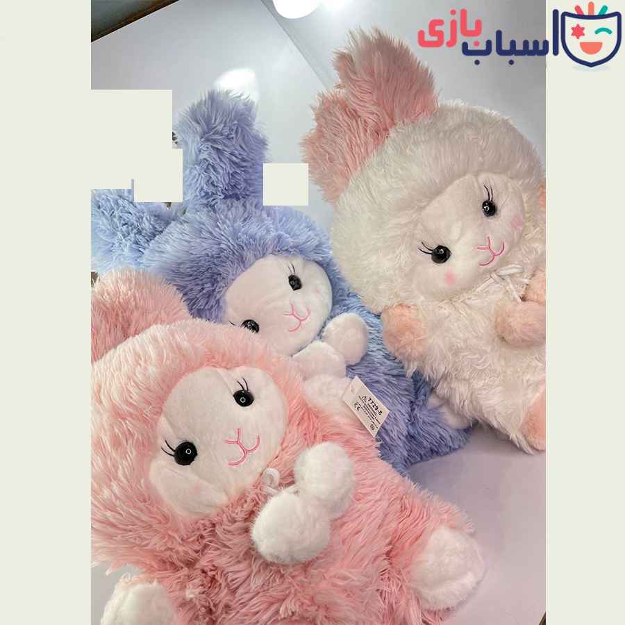 عروسک خرگوش لباس منگوله دار