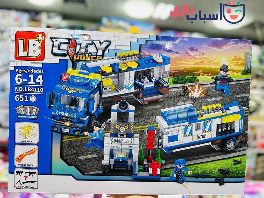لگو کامیون وکیوسک پلیس آیتم 4110