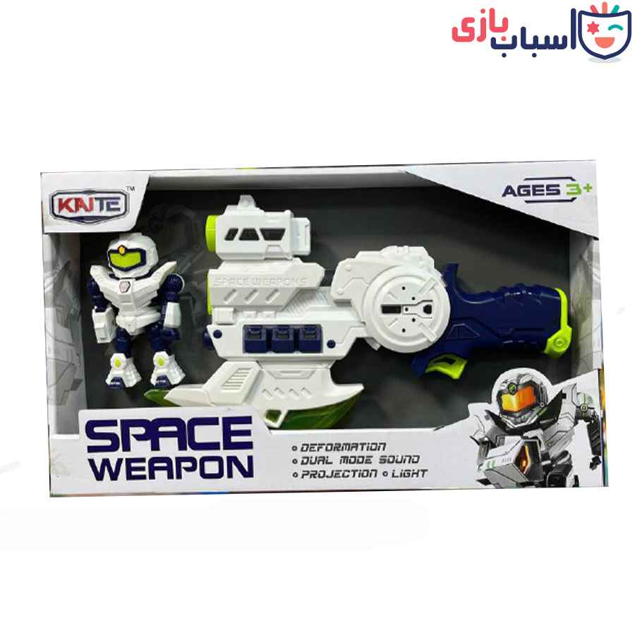 تفنگ فضایی با فیگور ربات 10_218