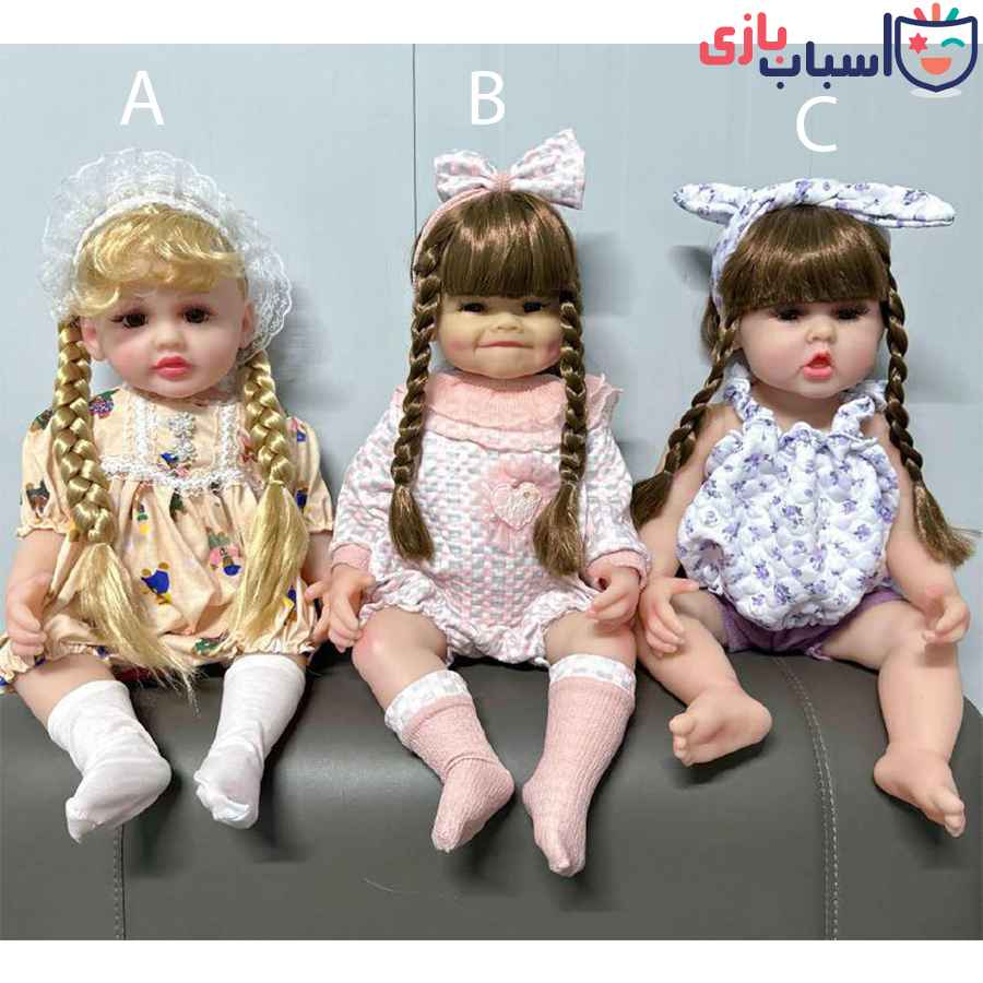 عروسک سیلیکونی 60cm 34