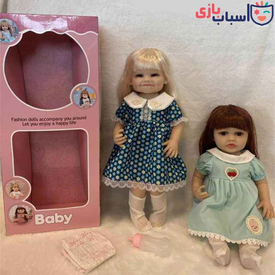 عروسک سیلیکونی 60cm 9011