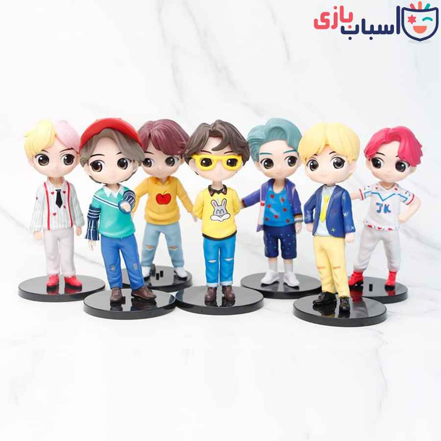 شخصیت بی تی اس بسته 7عددی 166t