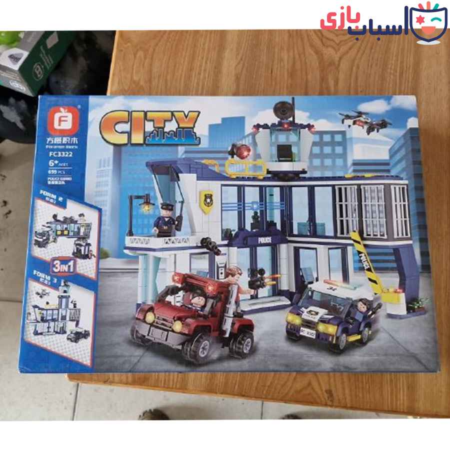 لگوcity ایستگاه پلیس 699 قطعه کد fc3322