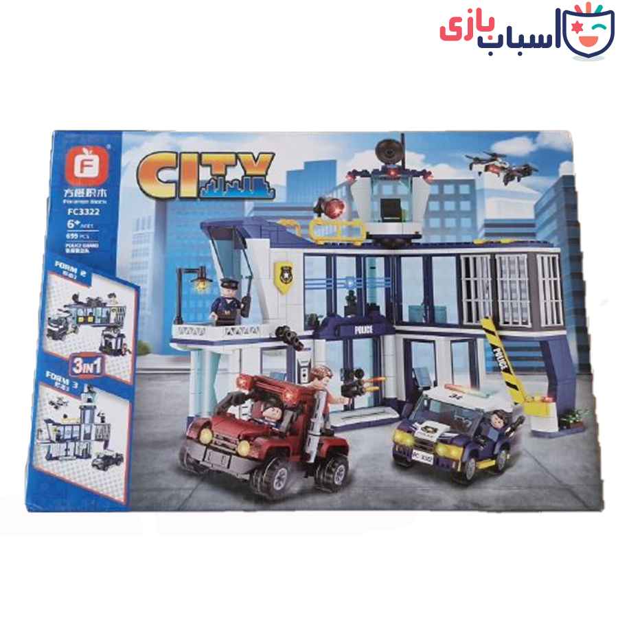 لگوcity ایستگاه پلیس 699 قطعه کد fc3322