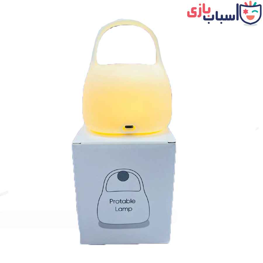 چراغ خواب سیلیکونی طرح قفل اورجینال