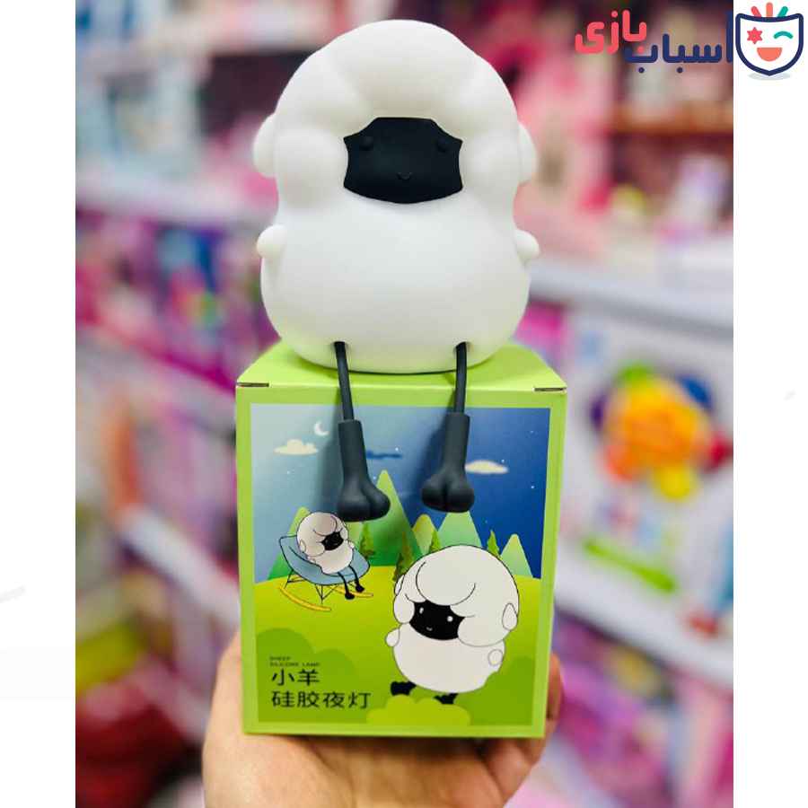 چراغ خواب سیلیکونی طرح گوسفند اورجینال 01_01