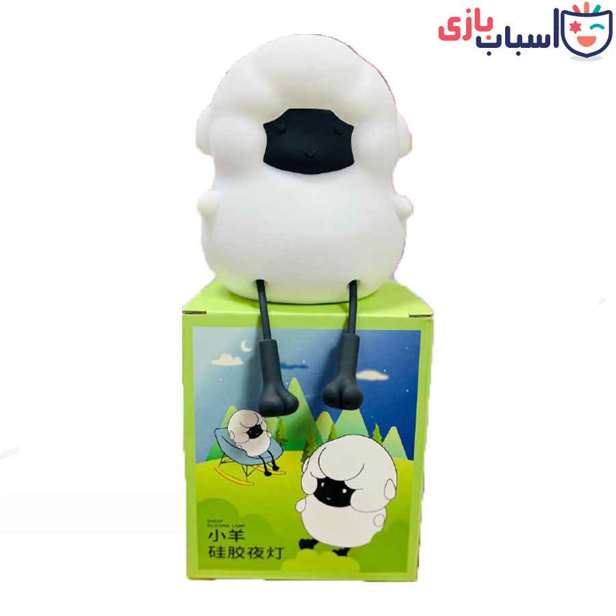 چراغ خواب سیلیکونی طرح گوسفند اورجینال 01_01