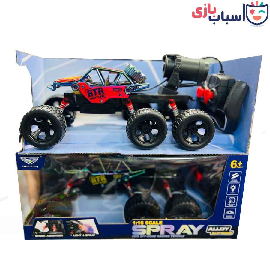 کنترلی آفرود شارژی دودزا هفت رنگ 11_213