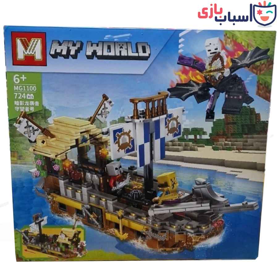 لگو ماینکرافت mg1100 ۷۲۴ قطعه