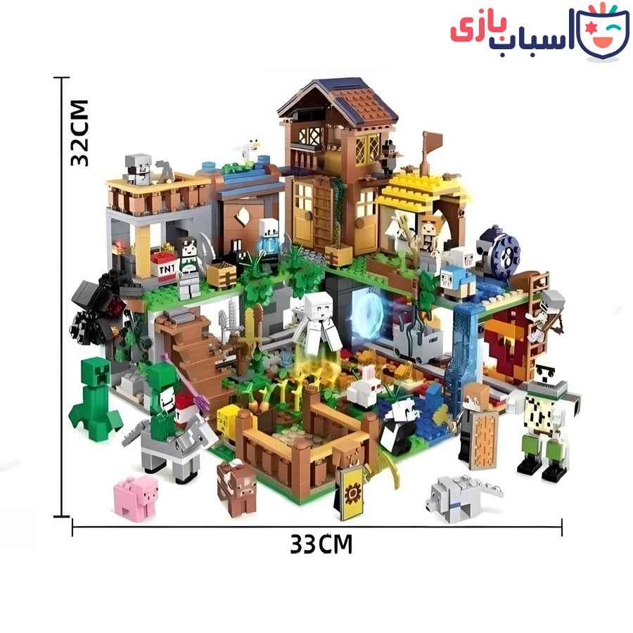 لگو مانکرافت بزرگ آیتم 7657 1460قطعه