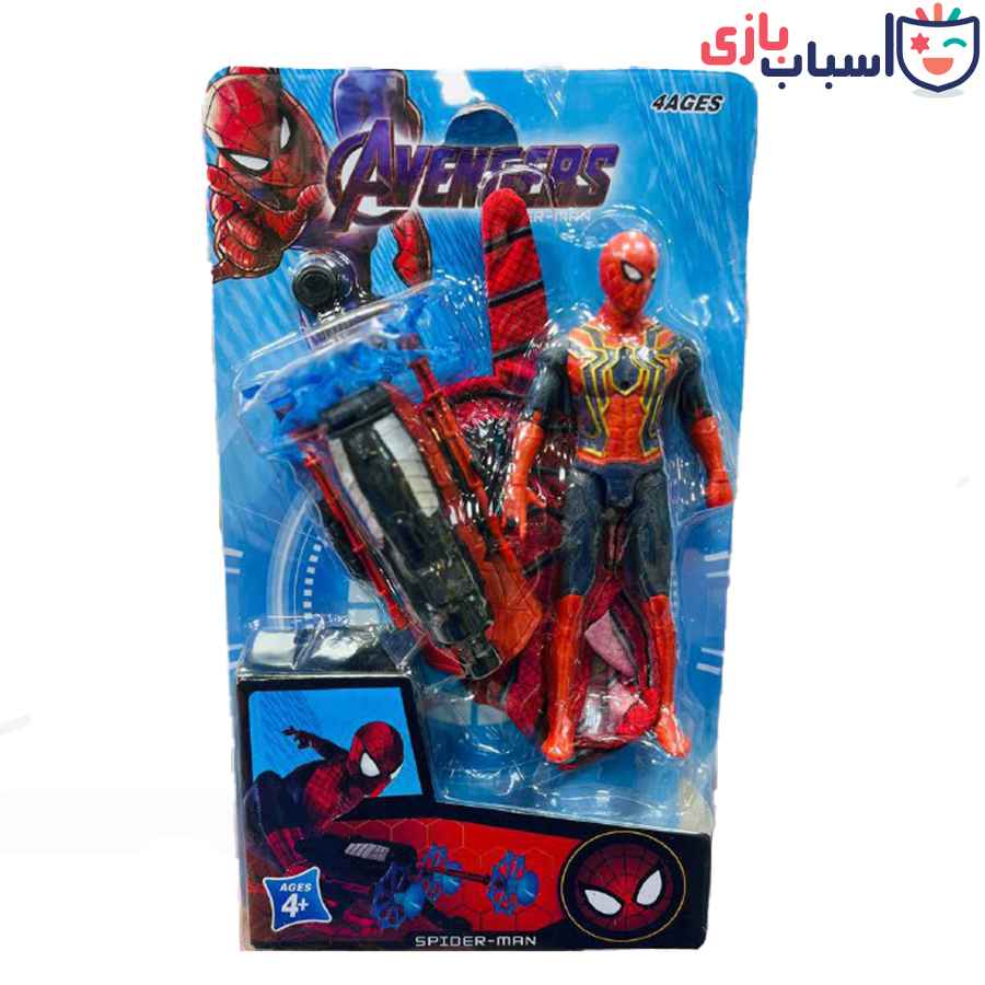 دستکش اسپایدر من با فیگور کد 1_8825