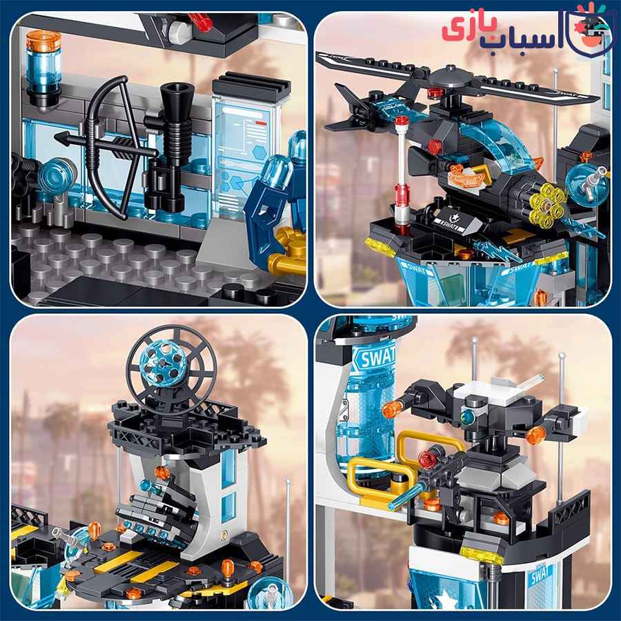 لگو ایستگاه پلیس ویژه 1430 تکه 912024