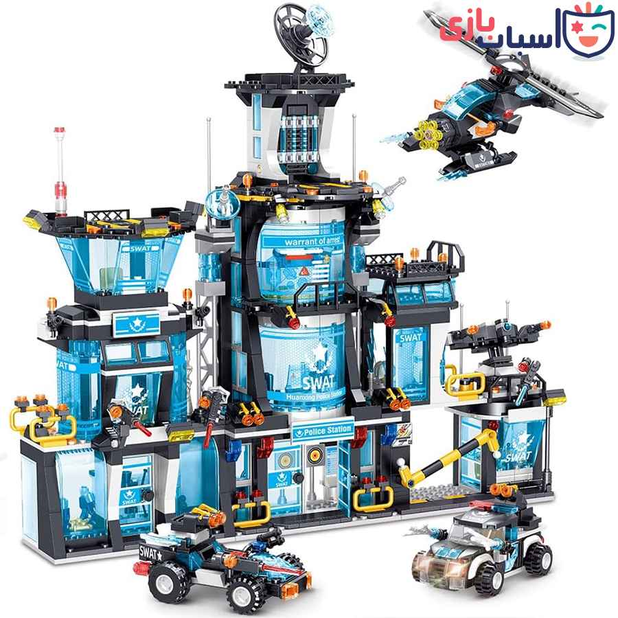 لگو ایستگاه پلیس ویژه 1430 تکه 912024