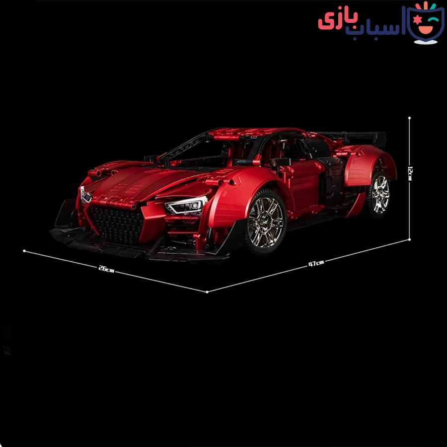 لگو تکنیک ماشین بوگاتی 2671 قطعه ای کد 10516