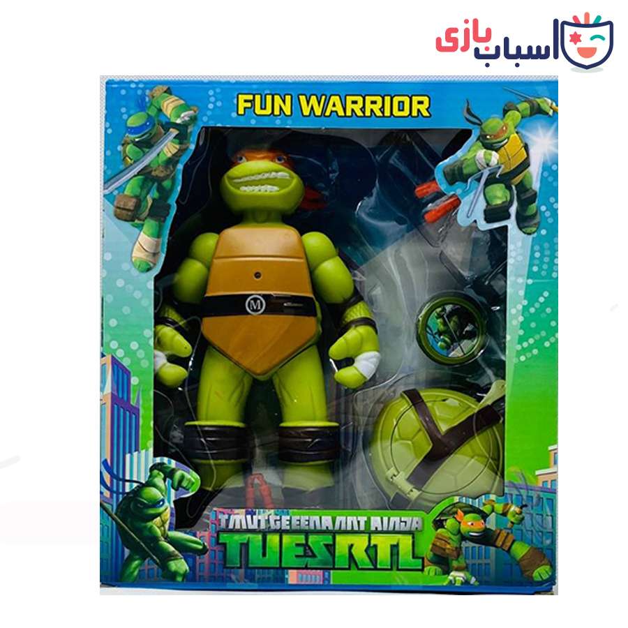 شخصیت لاک پشت نینجا تک جعبه کد 4_4