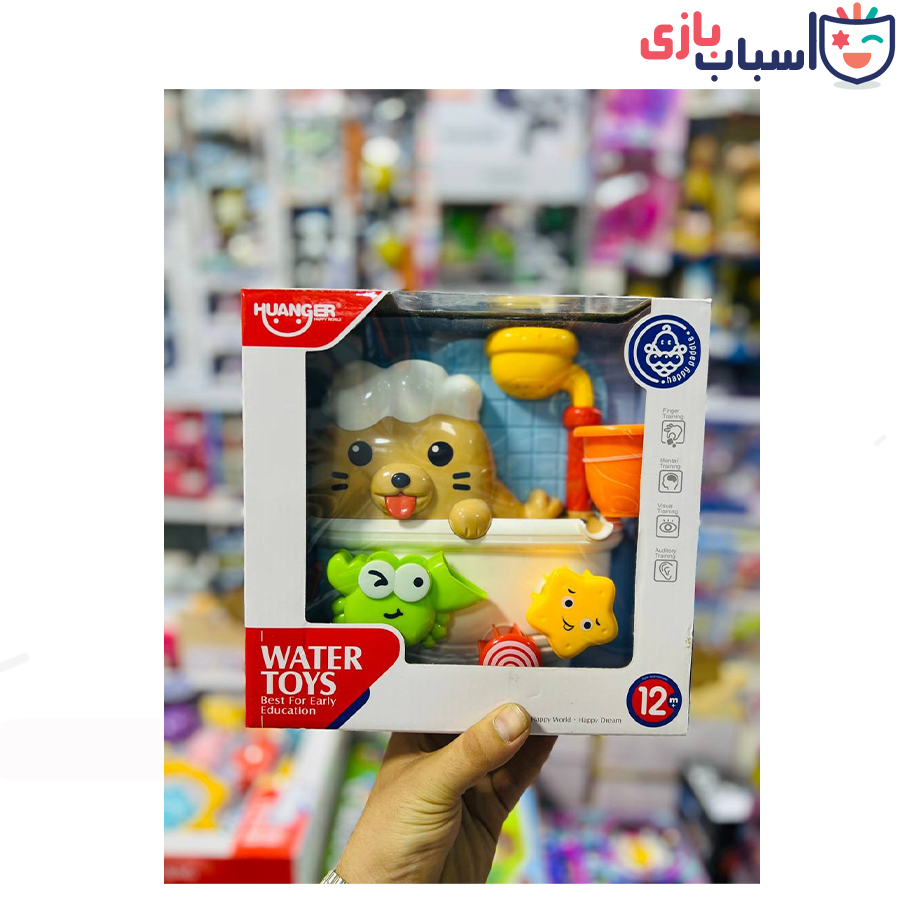 ست‌حمام باتری خور طرح فوک کد 8063