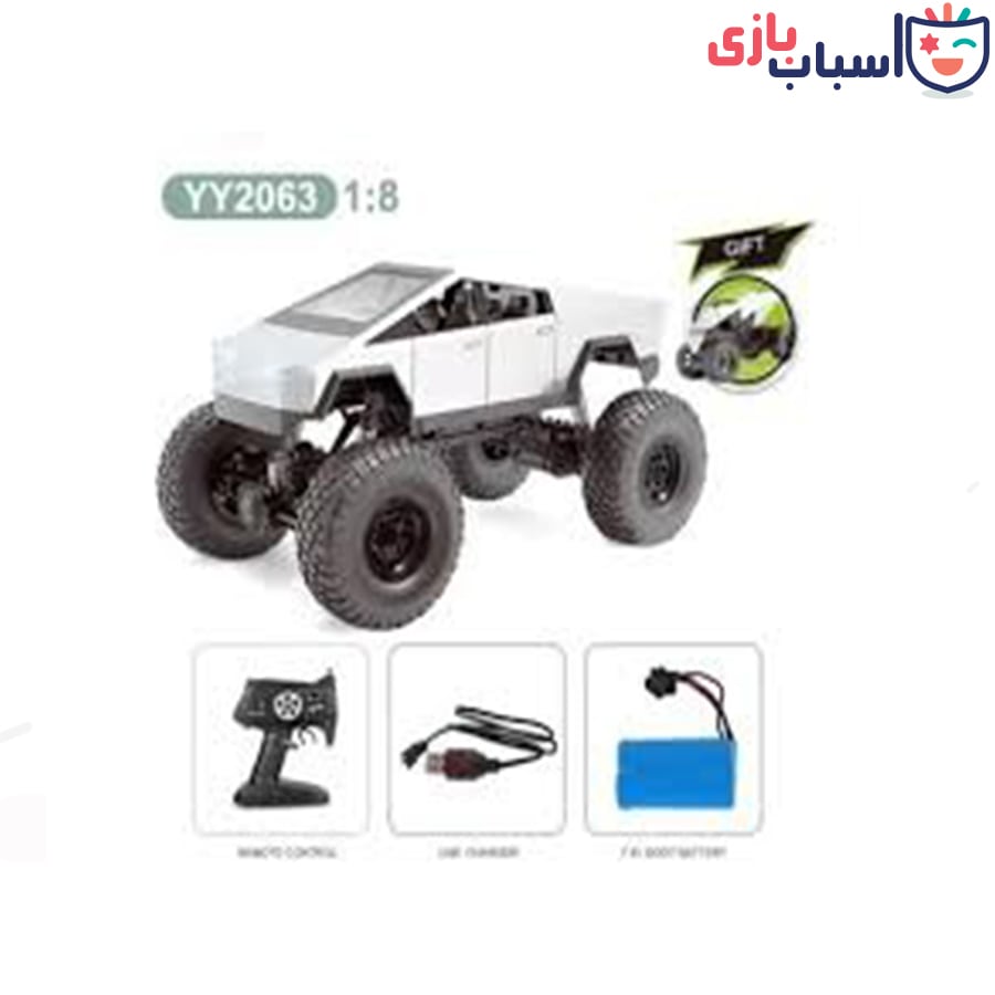 کنترلی آفرود تسلا با موتور شارژی کد2063