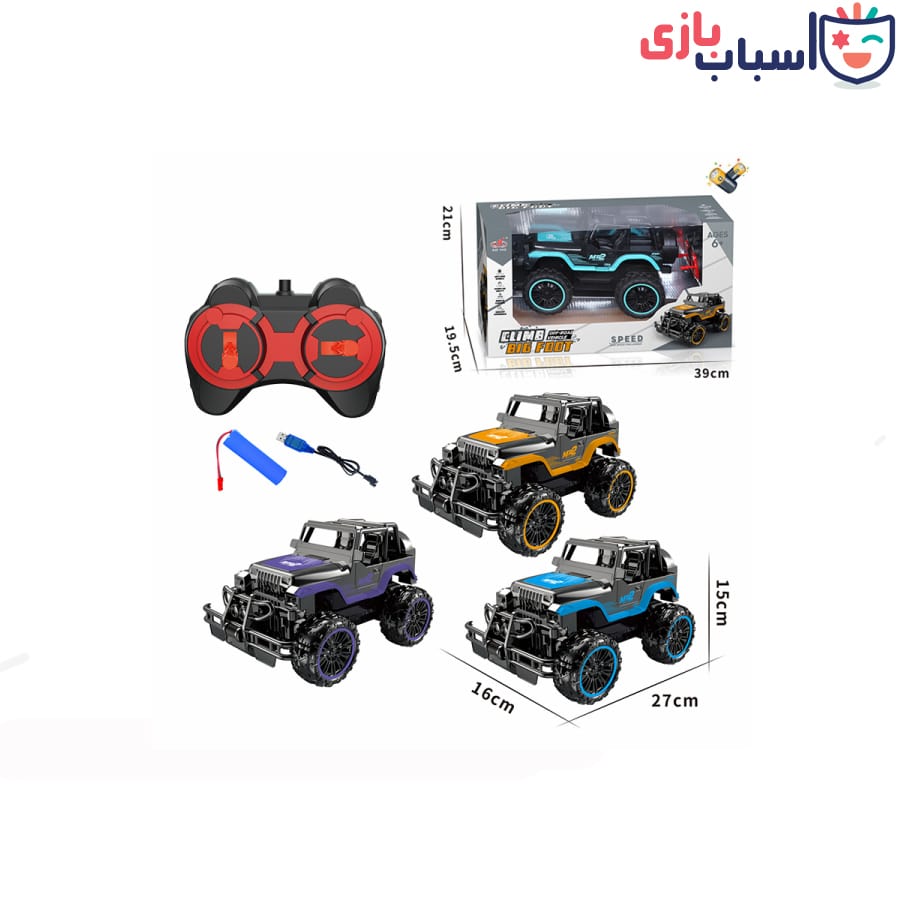 ماشین جیپ کنترلی شارژی کد651-911