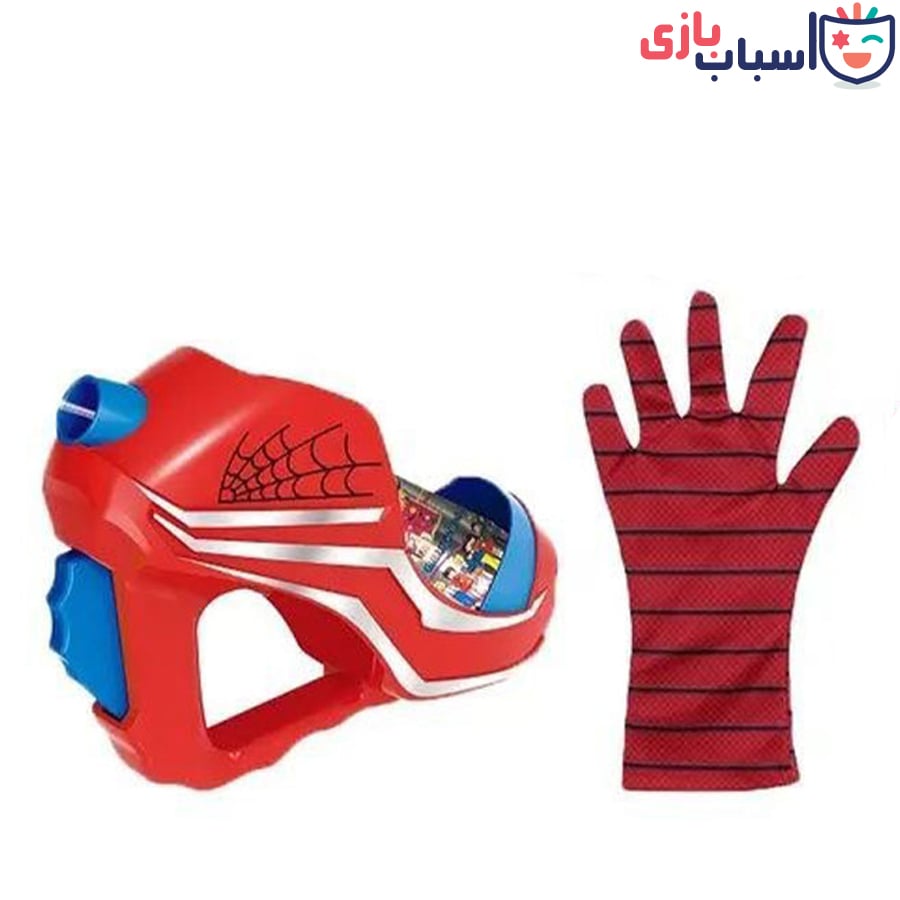 دستکش وتفنگ اسپایدرمن کد 49_5034