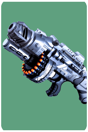 تفنگ اسباب بازی بزرگ