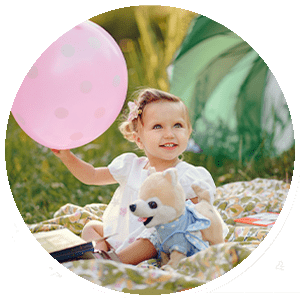 اسباب بازی دخترانه دو ساله