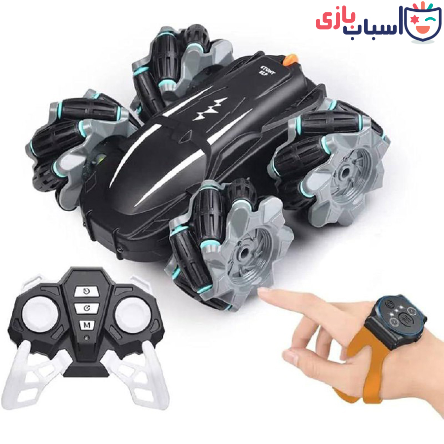ماشین کنترلی چرخ کپسولی 2ریموت کد:1_3555