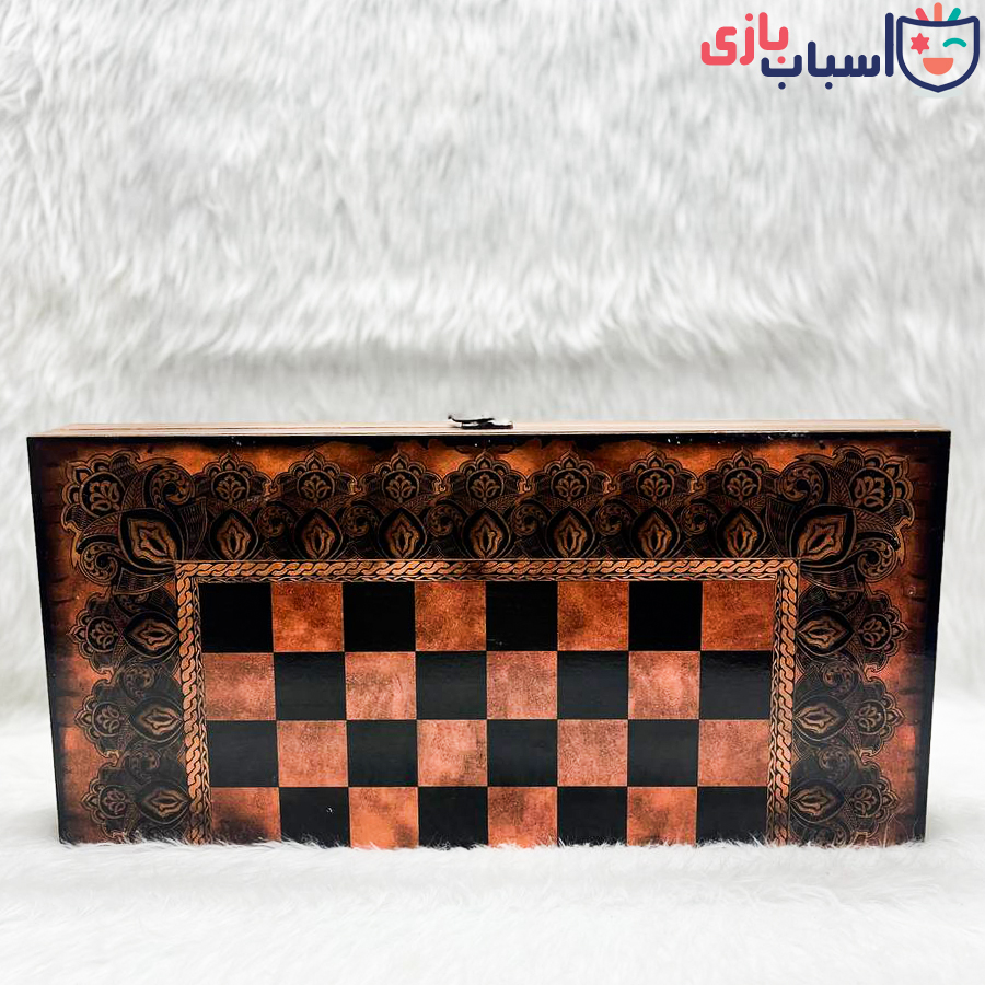 تخته نرد MDF قفل دار
