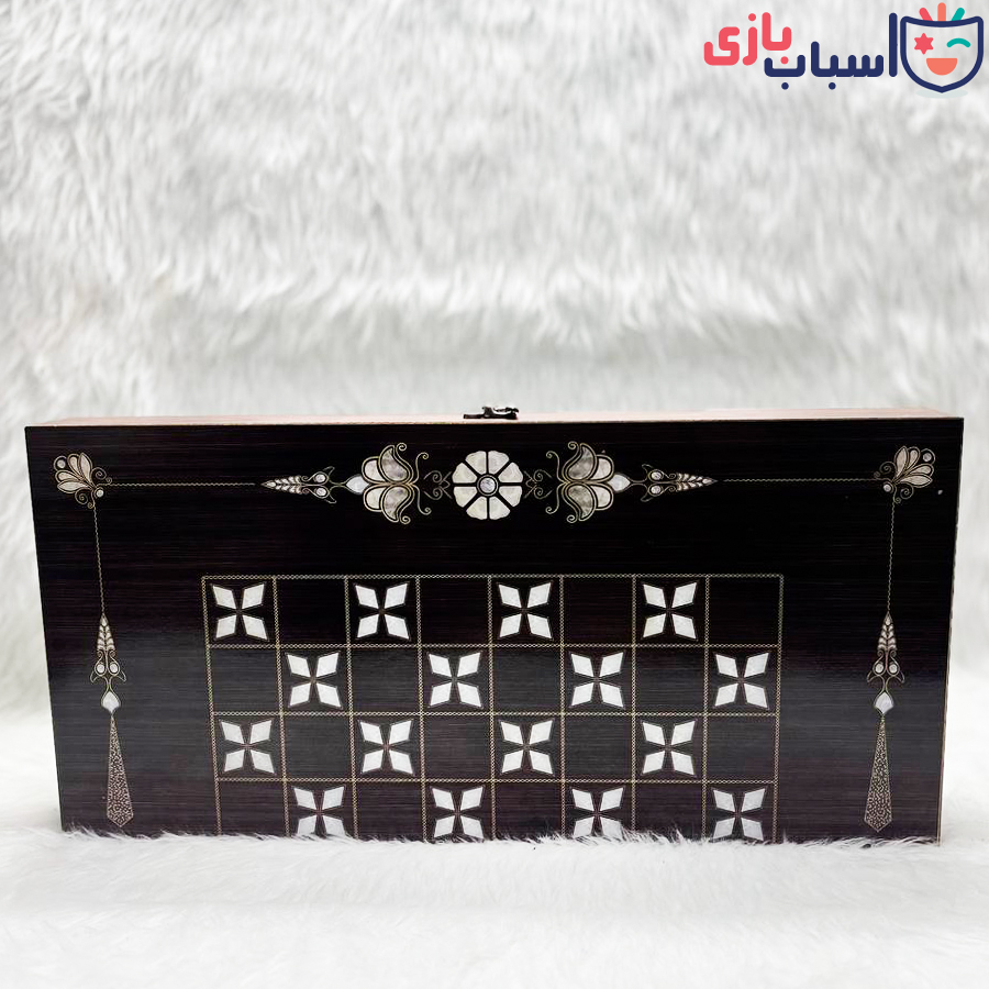 تخته نرد MDF قفل دار