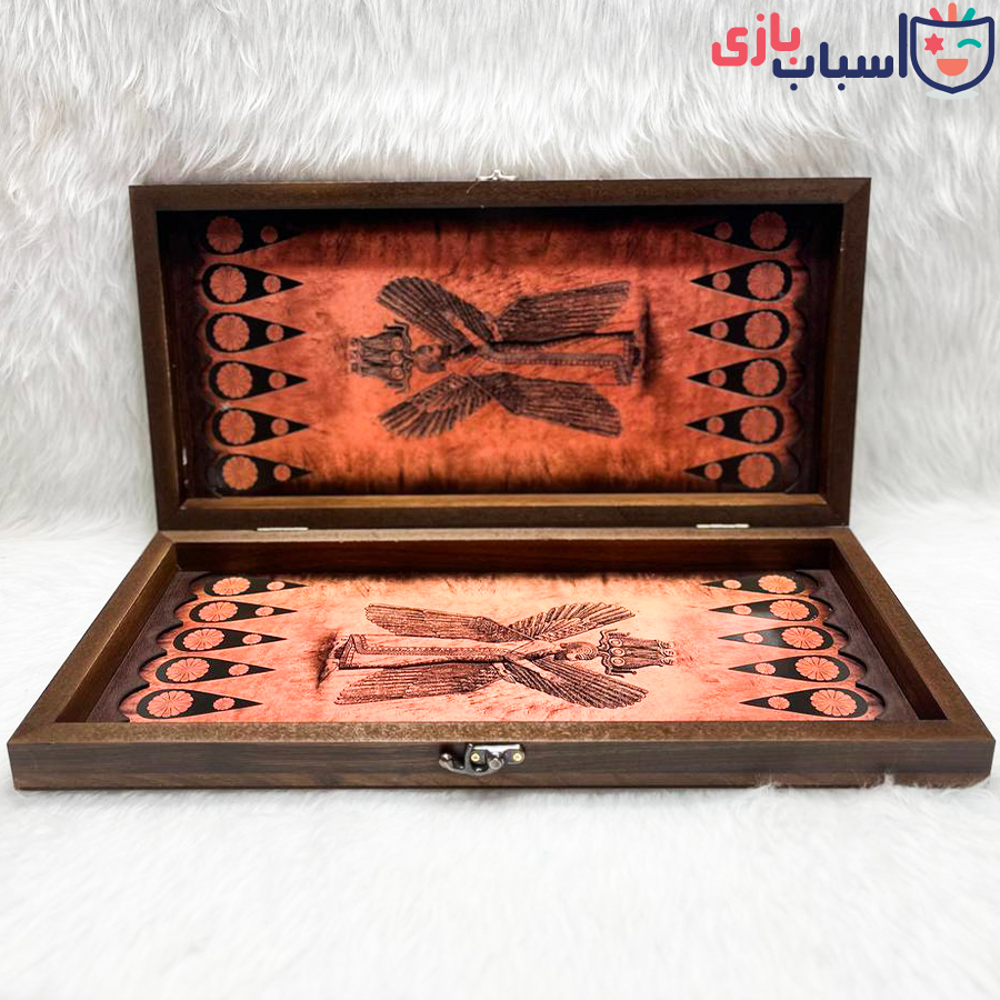 تخته نرد MDF قفل دار