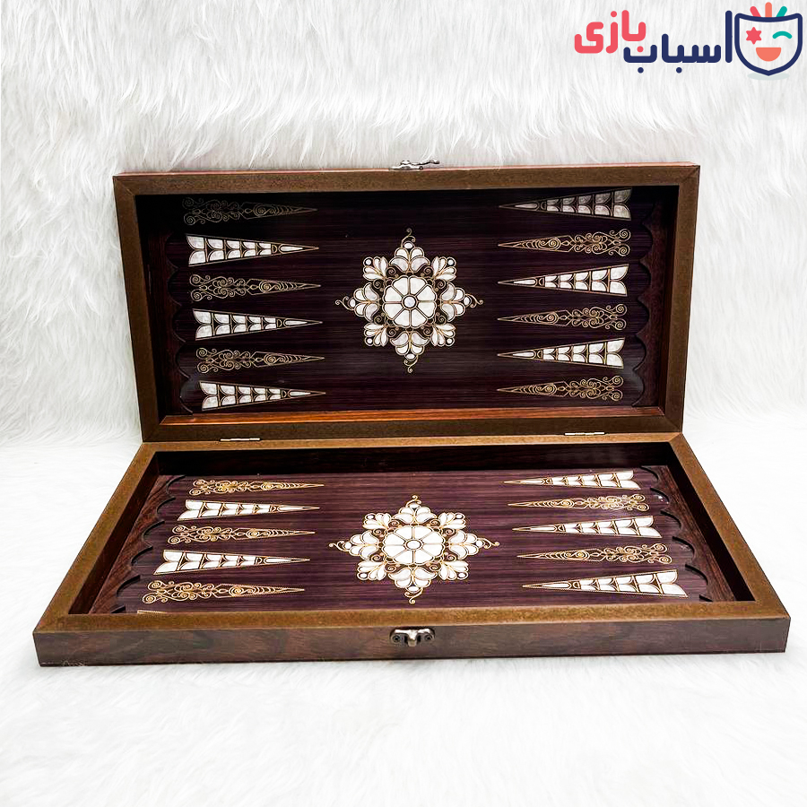 تخته نرد MDF قفل دار