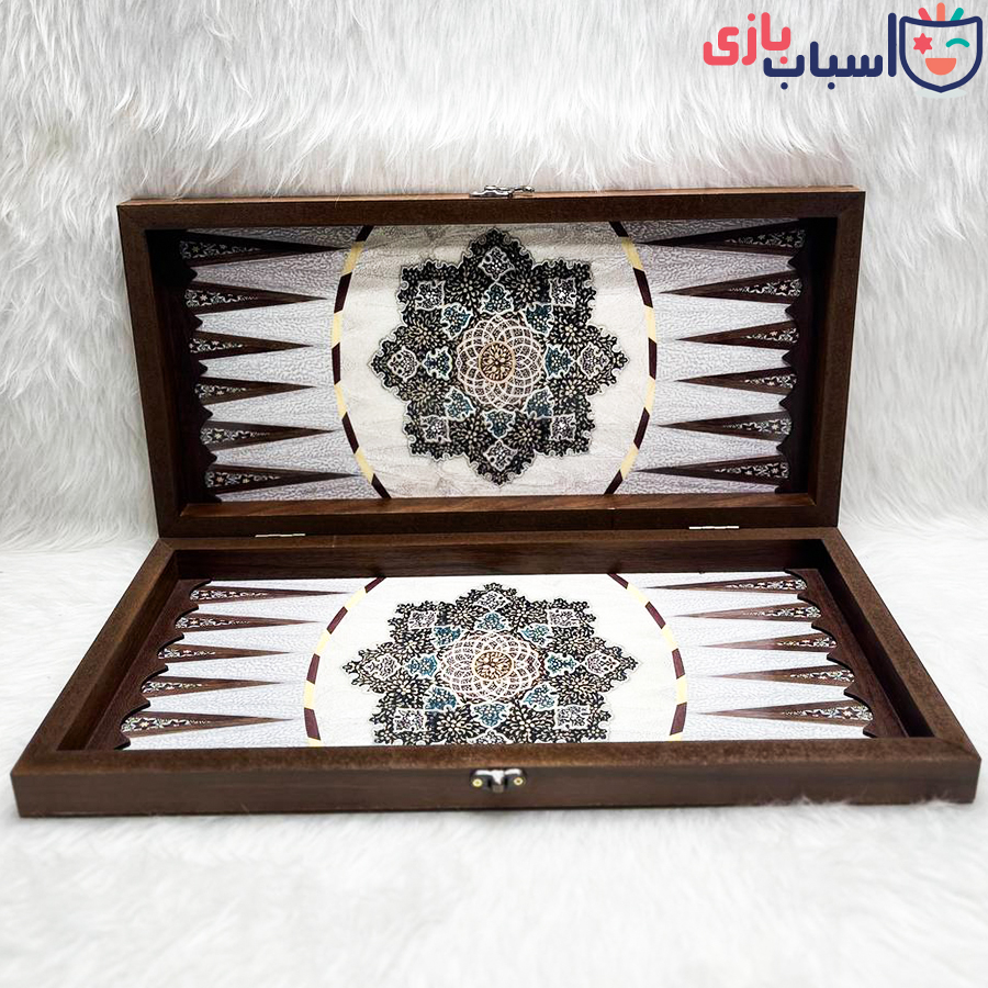 تخته نرد MDF ساده طرح خاتم
