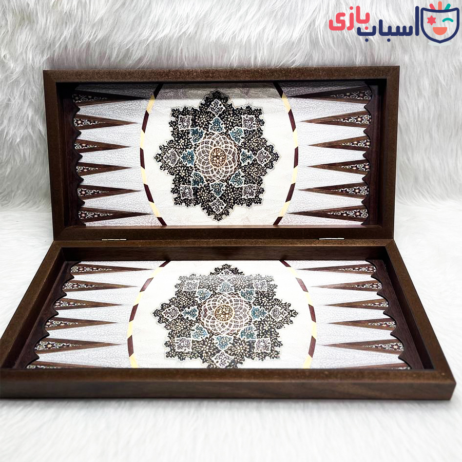 تخته نرد MDF ساده طرح خاتم