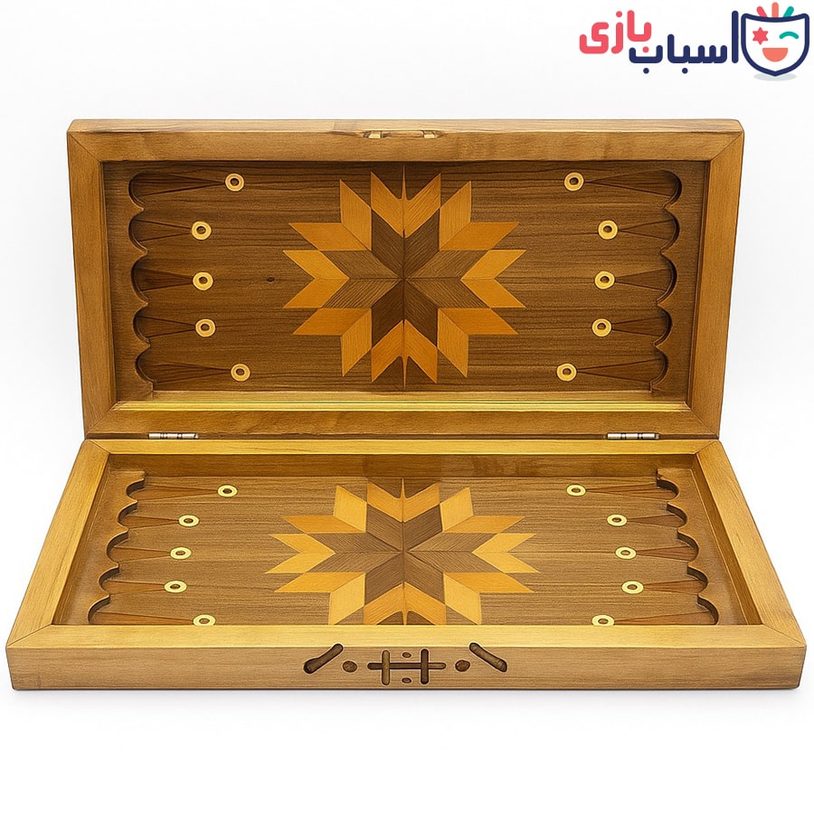 تخته نرد چوب مارس ساده ارومیه