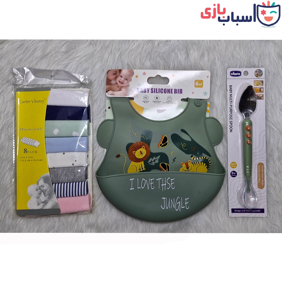 پک غذا خوری کودک سه تیکه طرح فانتزی