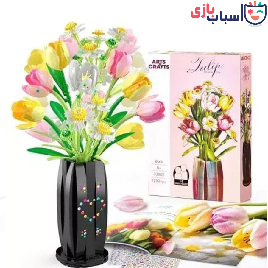 لگو گل لاله با پایه 33802