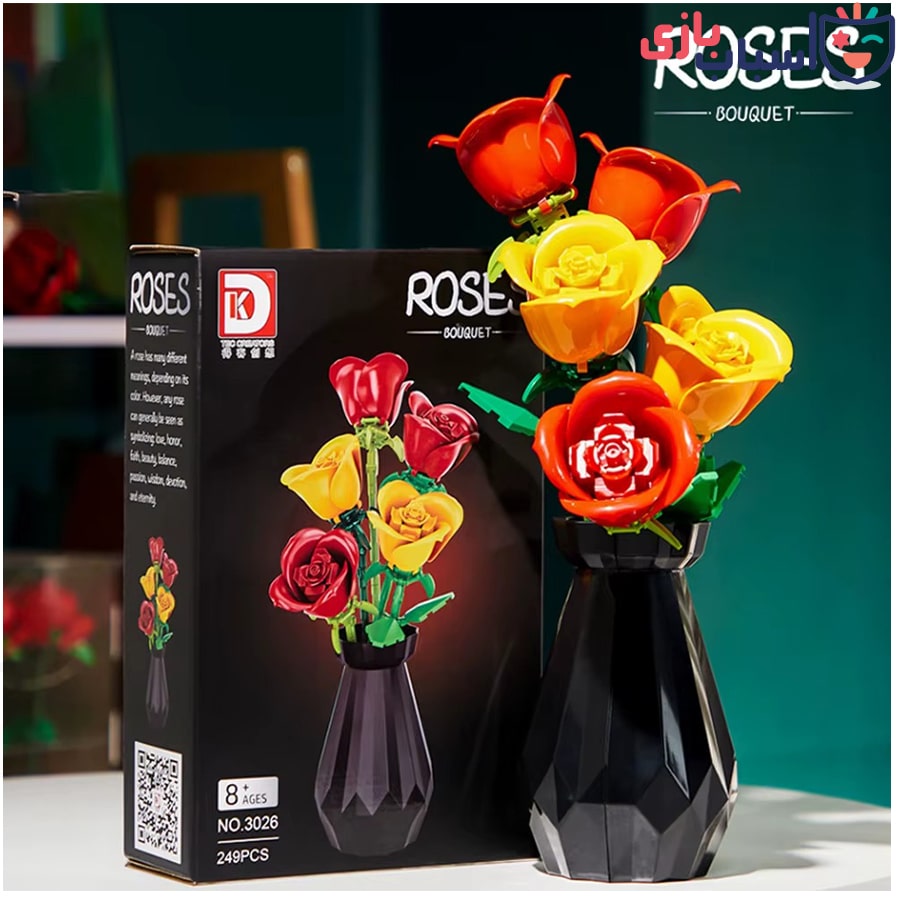 لگو گل رز 3026