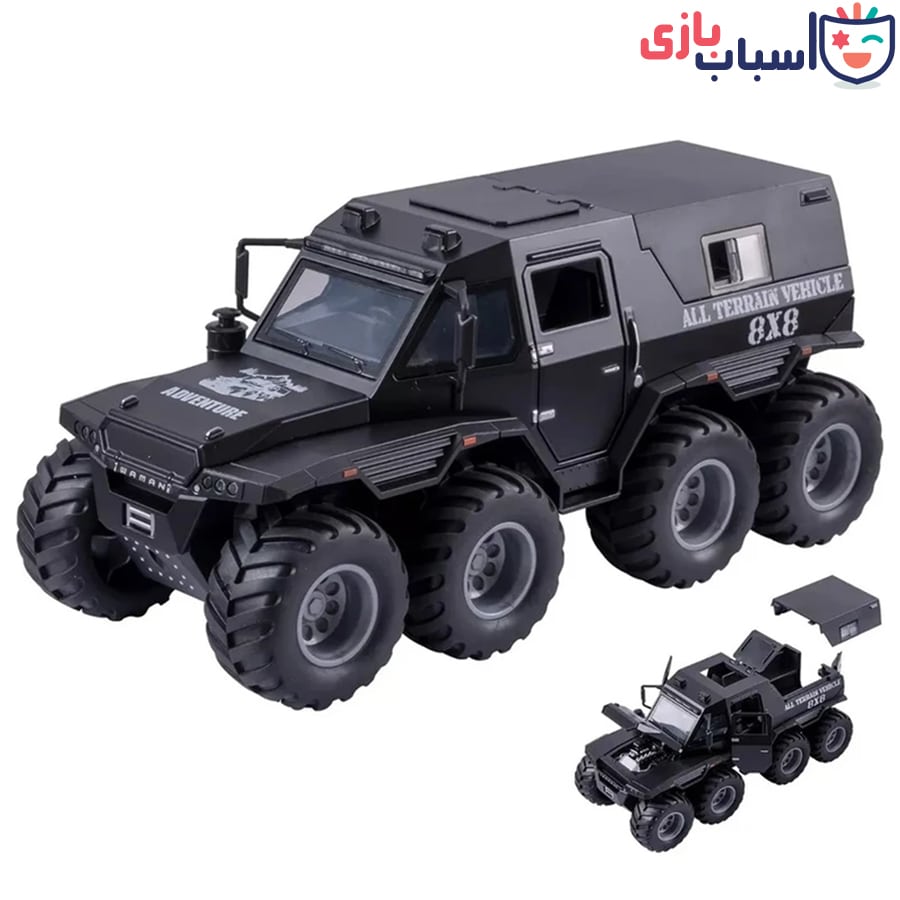 ماشین فلزی ضد شورش 8 چرخ 24212