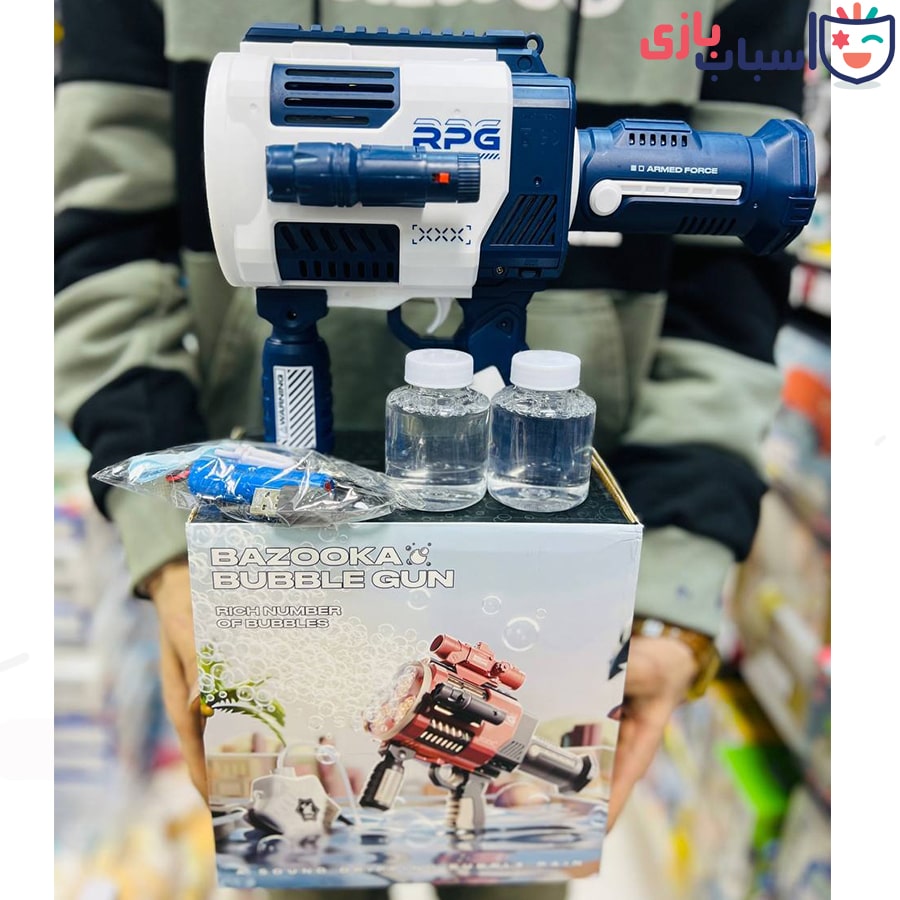 حبابساز بازوکا سایز بزرگ 08_20