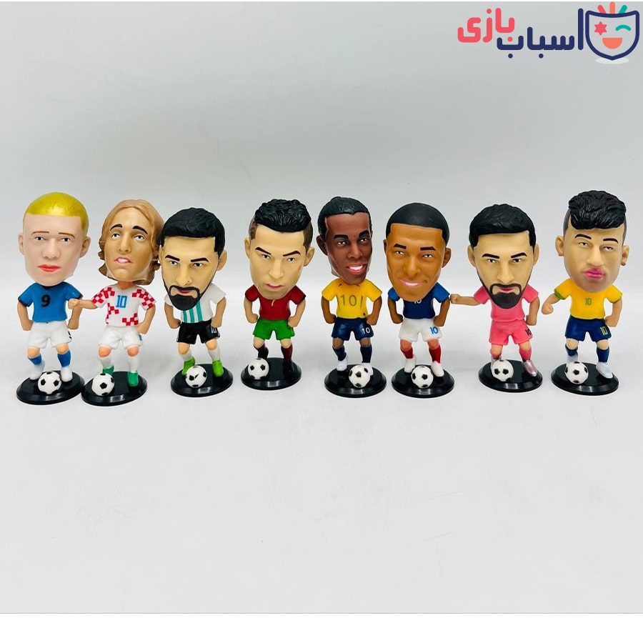 فیگور فوتبالی بسته 8 عددی