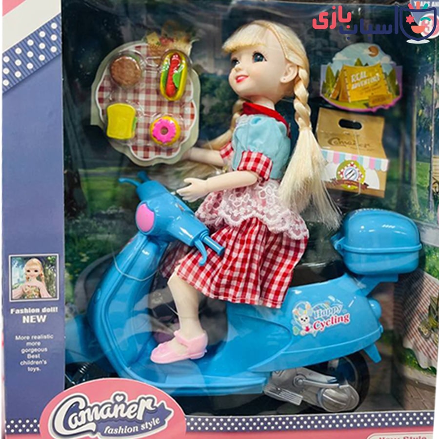 عروسک دختر مفصلی با موتور 136