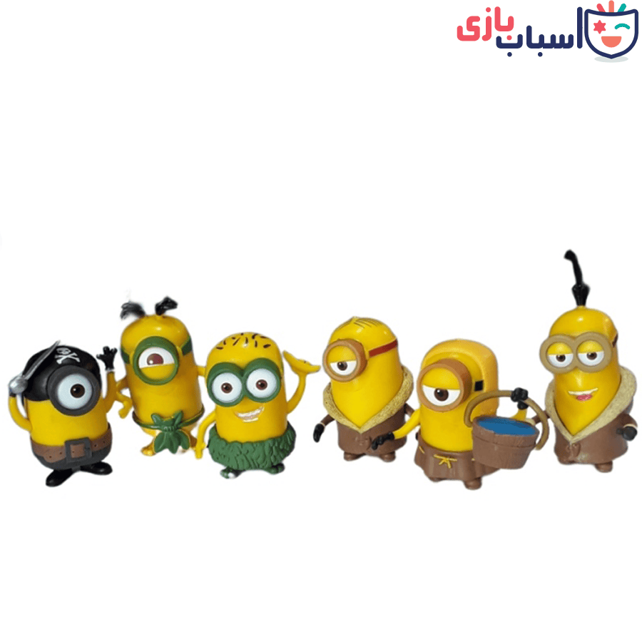 فیگور مینیون بسته 6 عددی 39