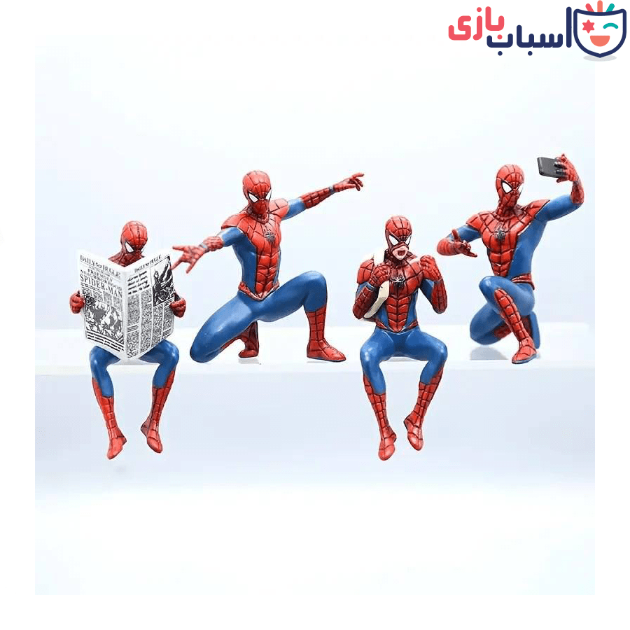 فیگور اسپایدرمن 4 عددی اورجینال